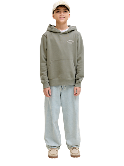 Jack & Jones Kids' Branded Sweatshirt, Vetiver - view 2, Vetiver