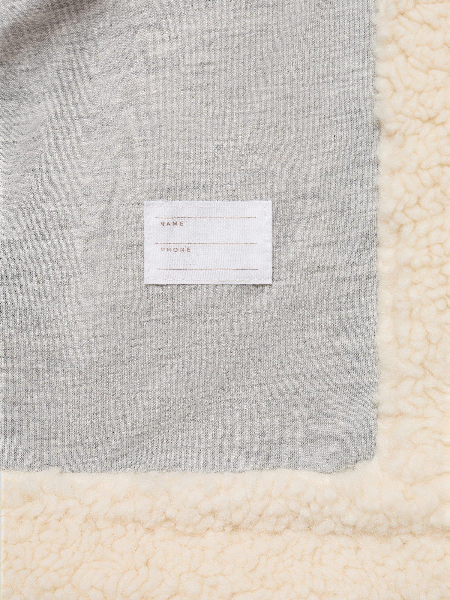 Product image 4 of 4, which shows Mango Kids' Zermatt Sherpa Coat, Light Beige, 6 years