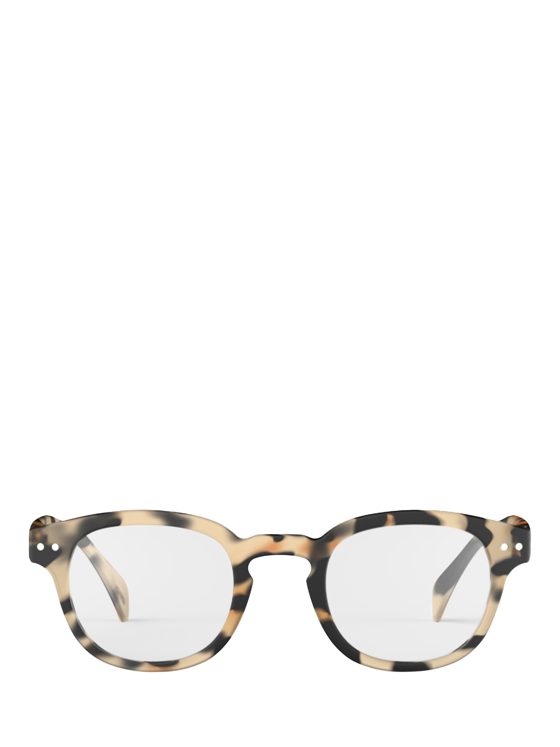 Product image 1 of 5, which shows IZIPIZI Tortoise Reading Glasses, Tortoise, +1,5