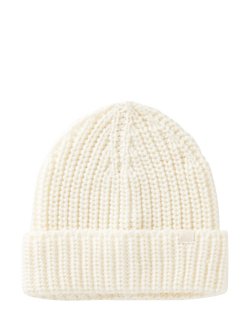 Benetton Kids' Soft Beanie Hat, White, White