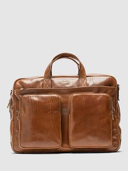 Rodd & Gunn Cambridge Leather Briefcase, Cognac, Cognac
