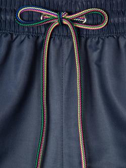 Paul Smith Logo Swim Shorts - view 2, Blue Navy