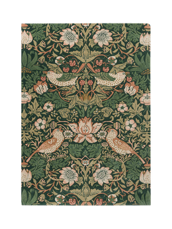 Morris & Co. Pure Strawberry Thief Rug, Green