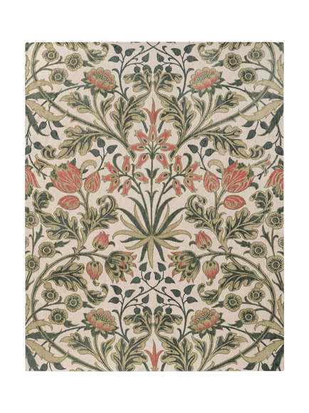 Morris & Co. Hyacinth Floral Rug, Natural, Natural