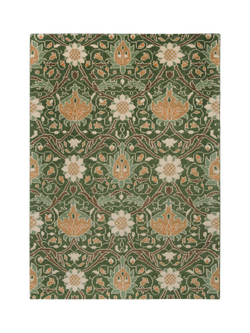 Morris & Co. Montreal Pure Wool Rug, Green, Green