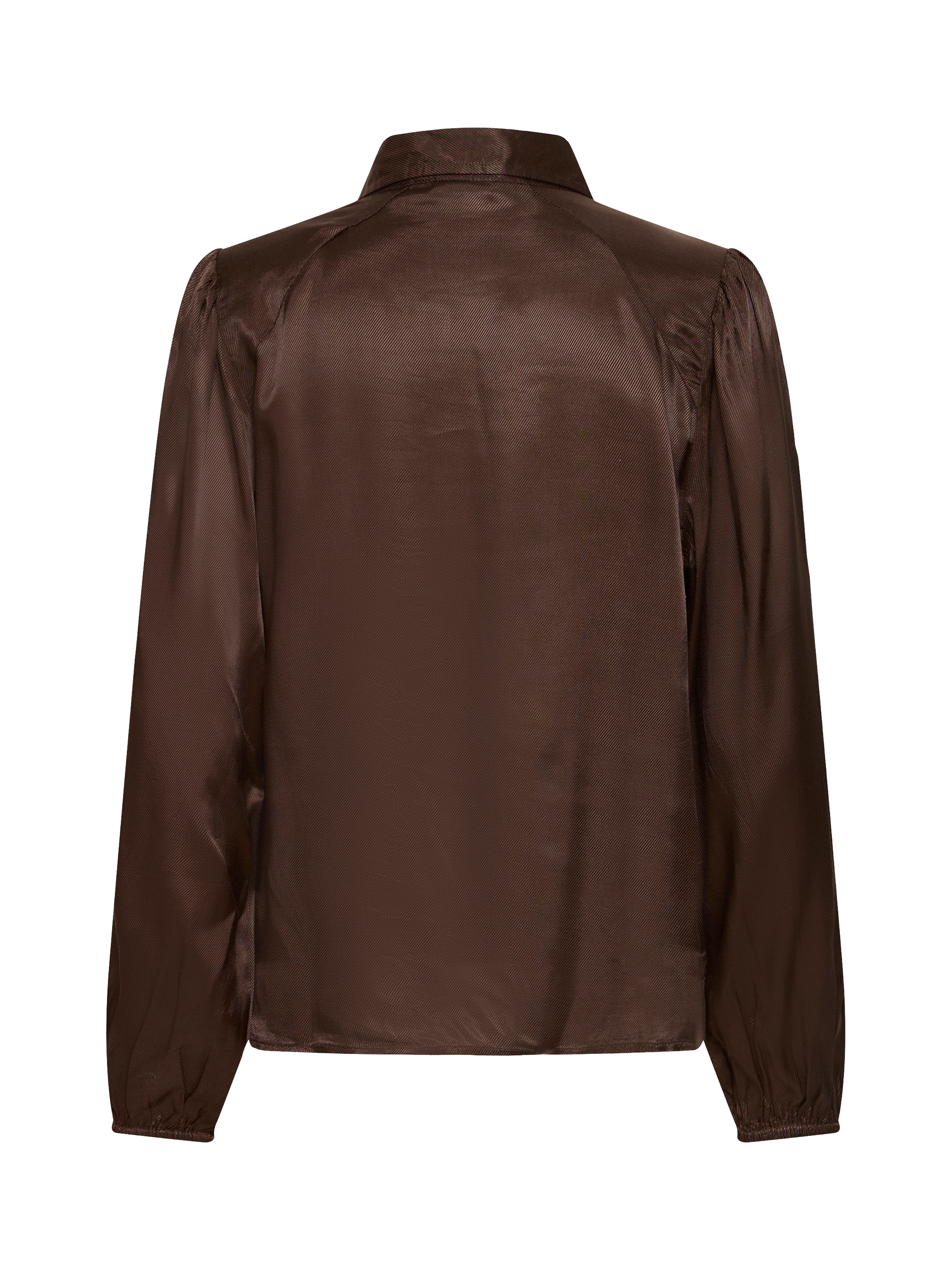 Product image 6 of 7, which shows ICHI Colorada Long Sleeve Shirt, Coffee Bean, 10