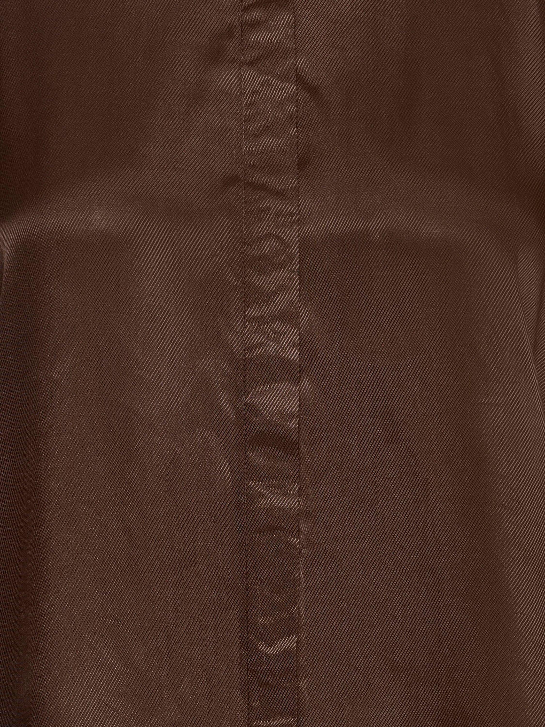 Product image 7 of 7, which shows ICHI Colorada Long Sleeve Shirt, Coffee Bean, 10