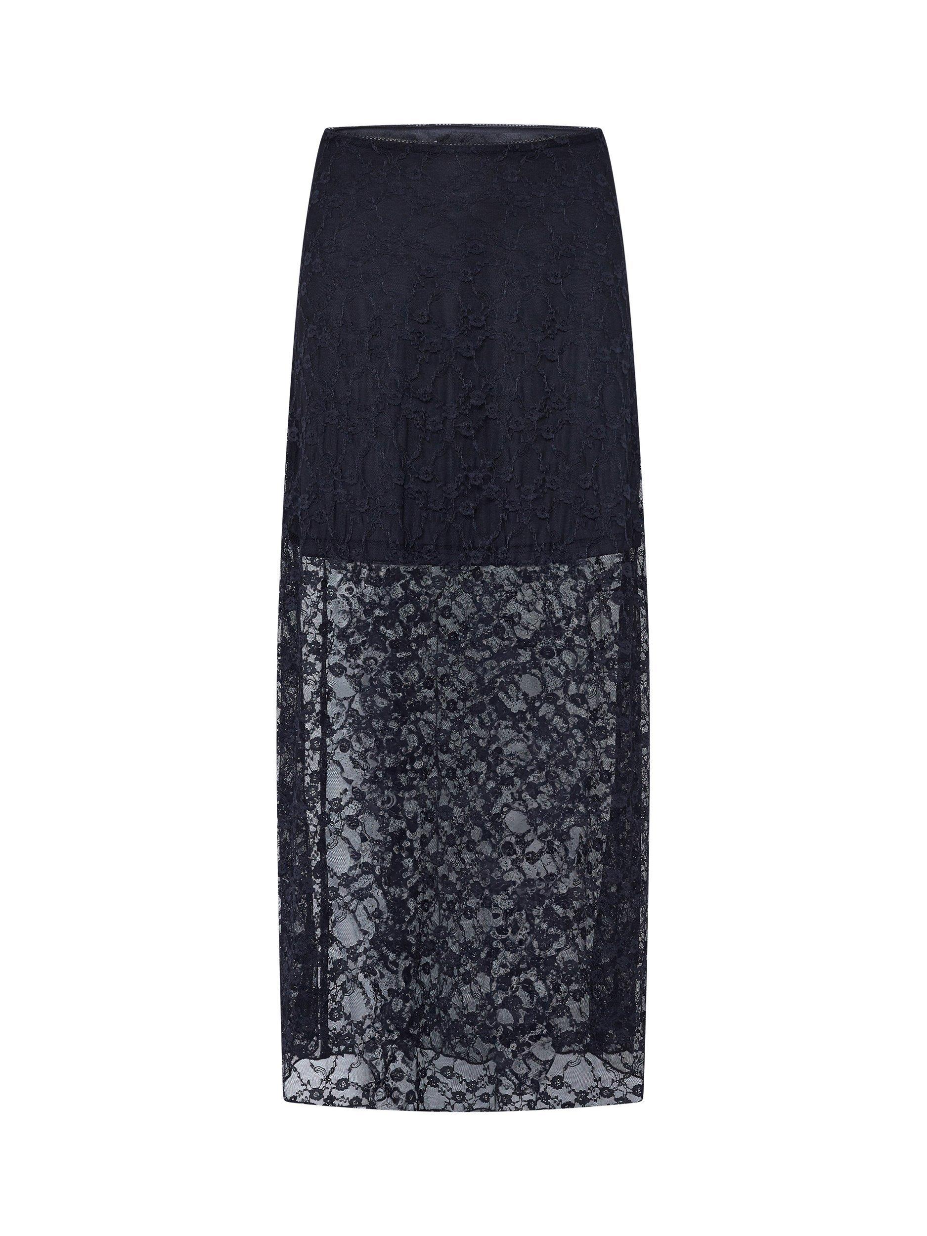 Product image 3 of 5, which shows Sisters Point Venga Lace Maxi Skirt, Black, M