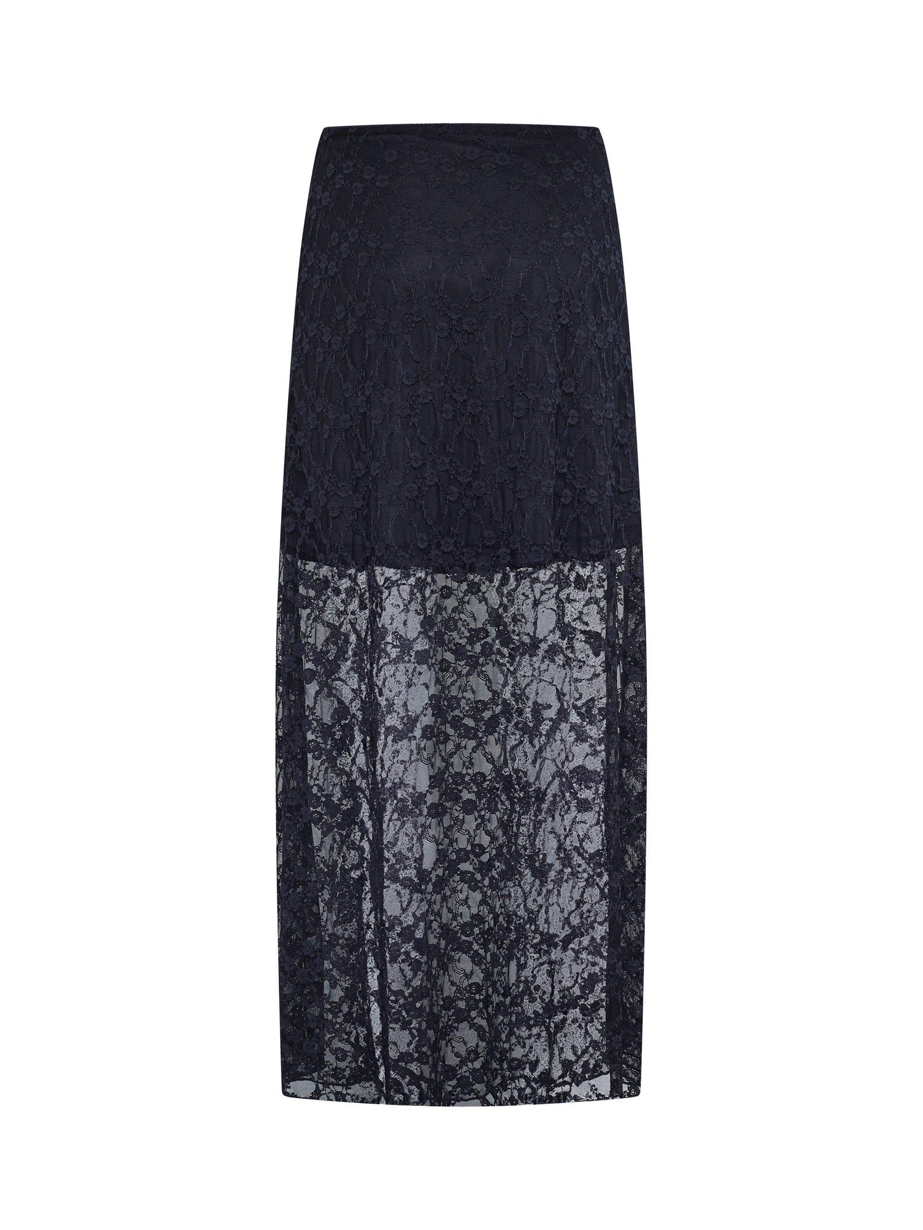 Product image 4 of 5, which shows Sisters Point Venga Lace Maxi Skirt, Black, M