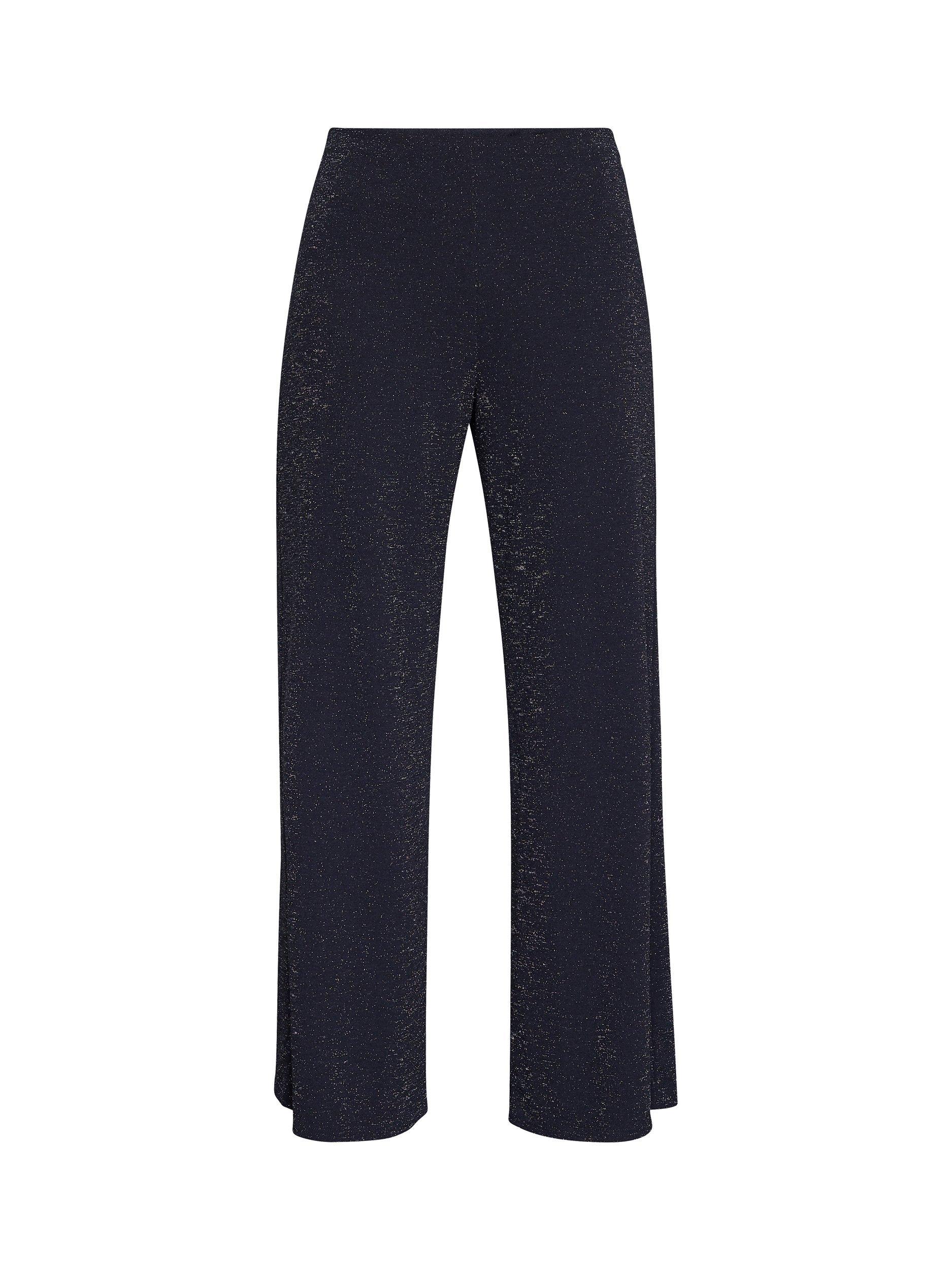 Product image 3 of 6, which shows Sisters Point Glut Wide Leg Trousers, Black/Silver, XS