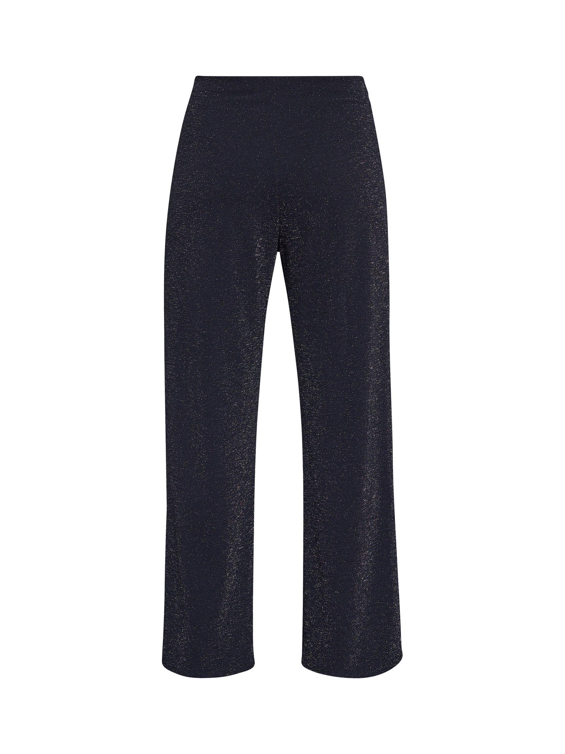Product image 4 of 6, which shows Sisters Point Glut Wide Leg Trousers, Black/Silver, XS