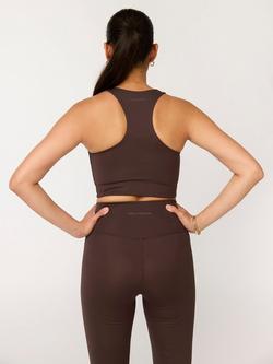 Girlfriend Collective Paloma Racerback Sports Bra - view 2, Driftwood