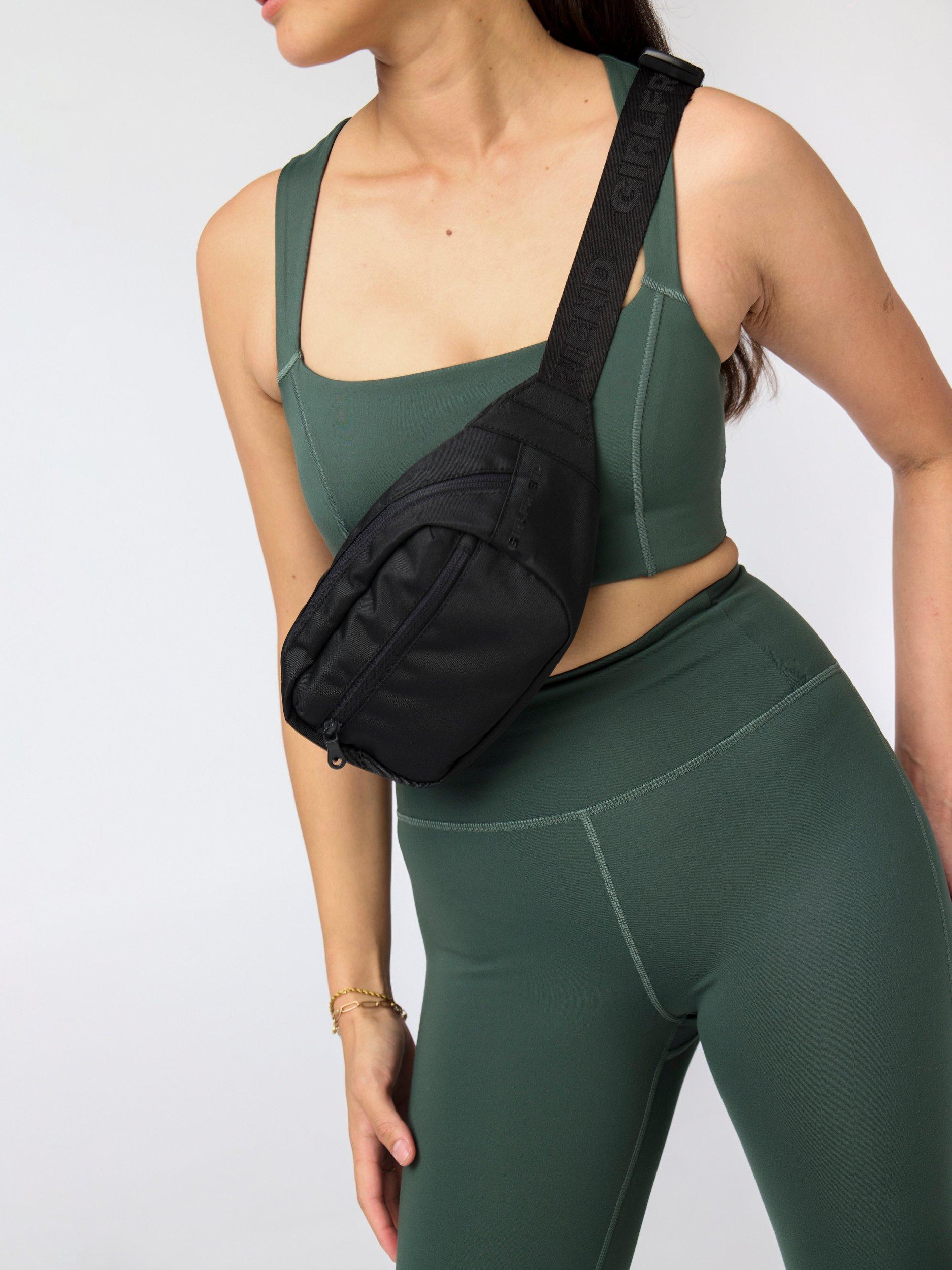 Product image 2 of 8, which shows Girlfriend Collective The Belt Bag, Black