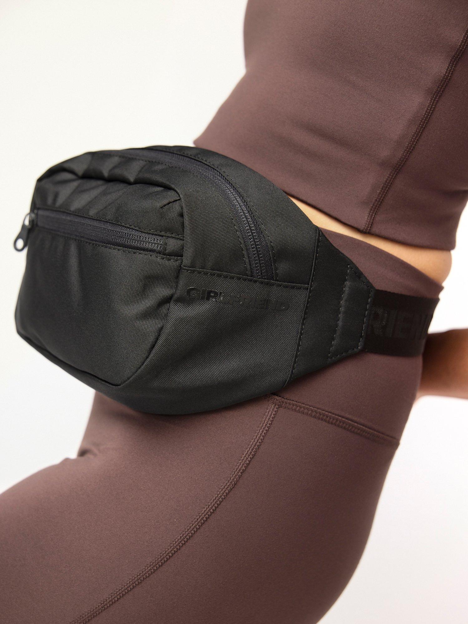 Product image 5 of 8, which shows Girlfriend Collective The Belt Bag, Black