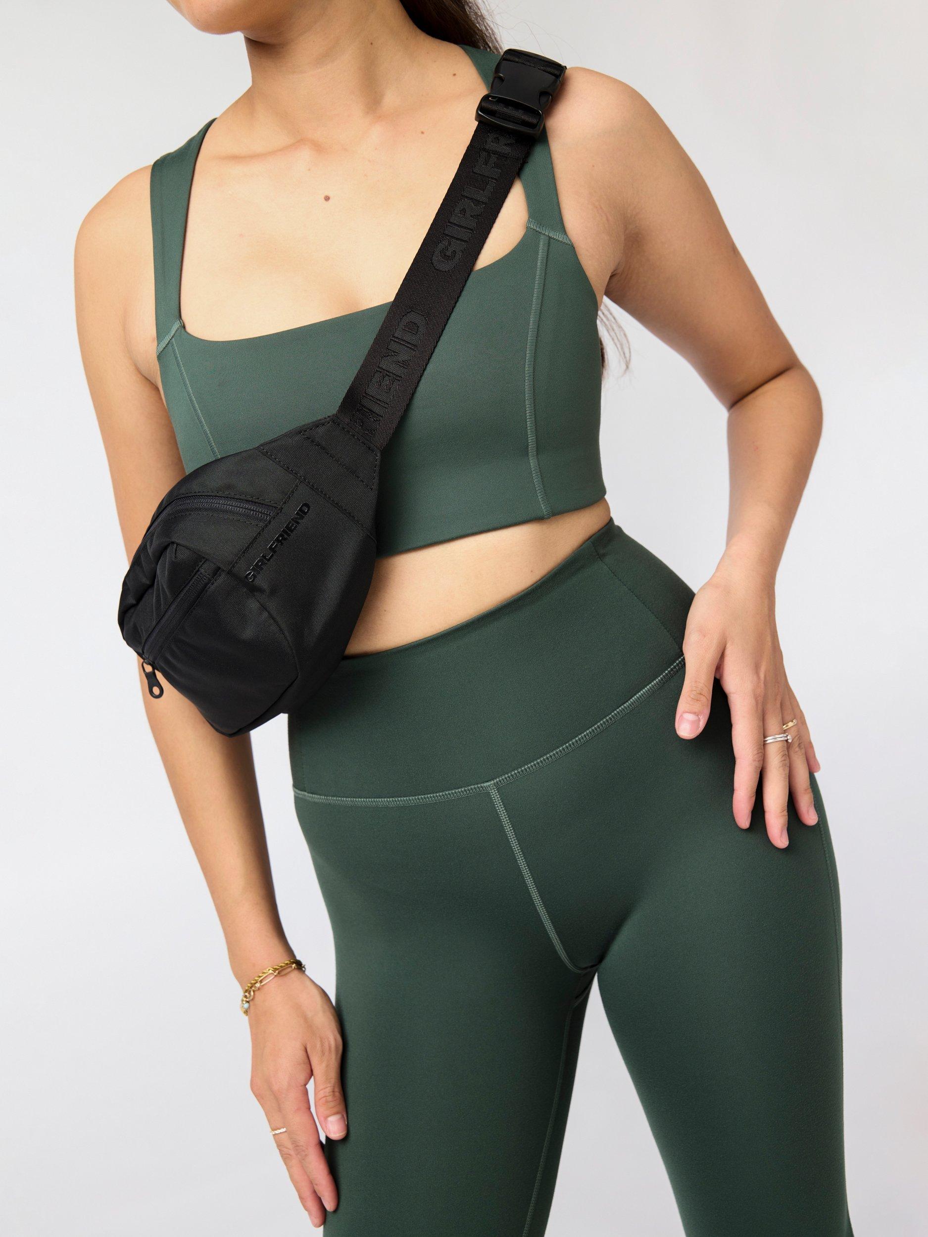 Product image 8 of 8, which shows Girlfriend Collective The Belt Bag, Black