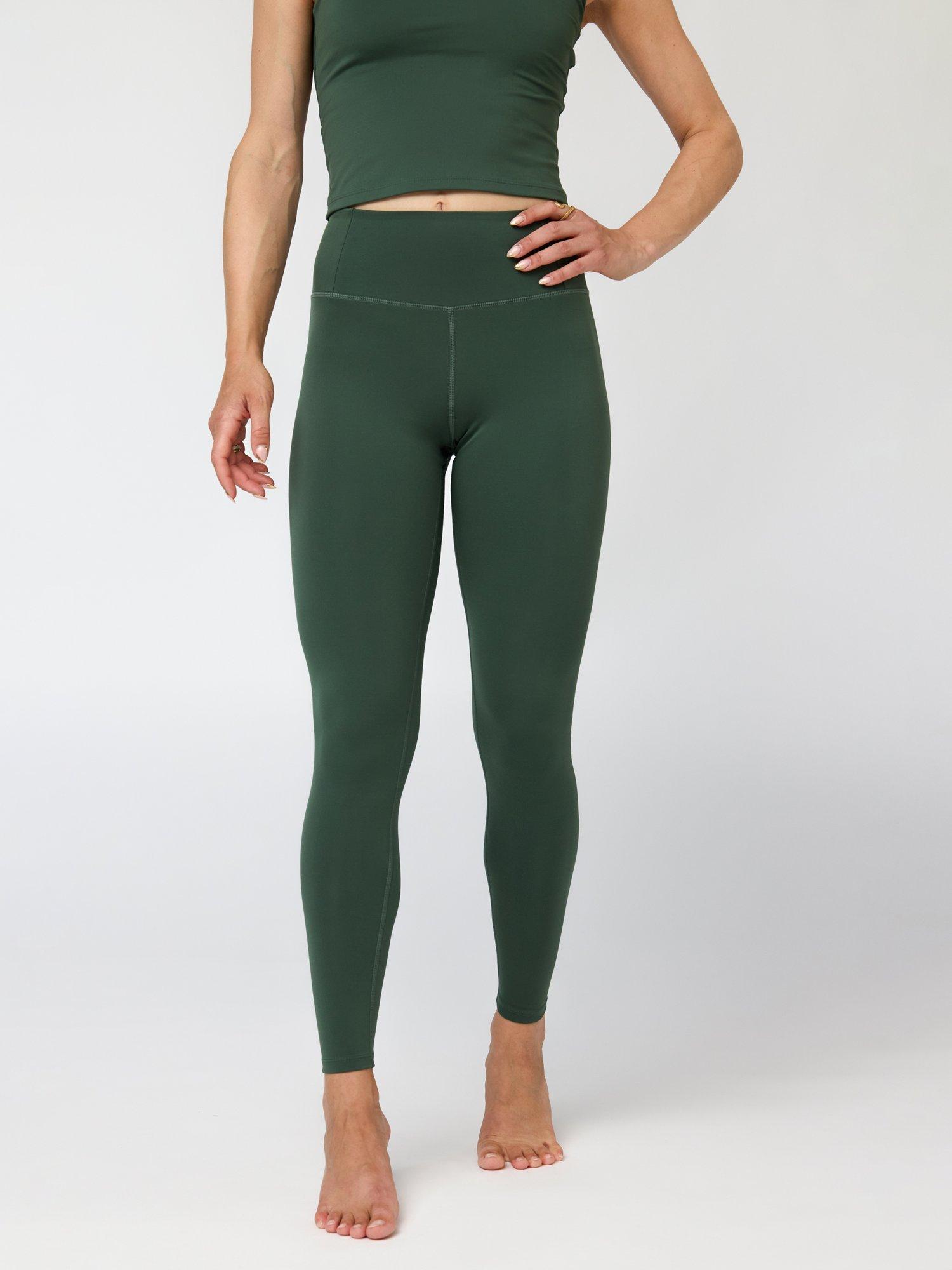 Product image 2 of 8, which shows Girlfriend Collective Float Ultralight Leggings, Jungle, XS