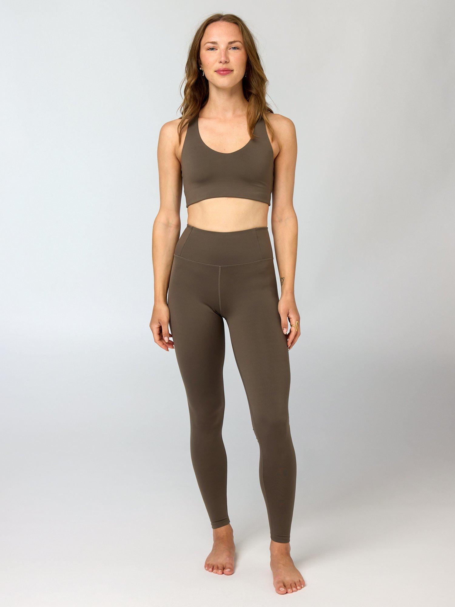 Product image 8 of 10, which shows Girlfriend Collective Float Ultralight Leggings, Mink, XS