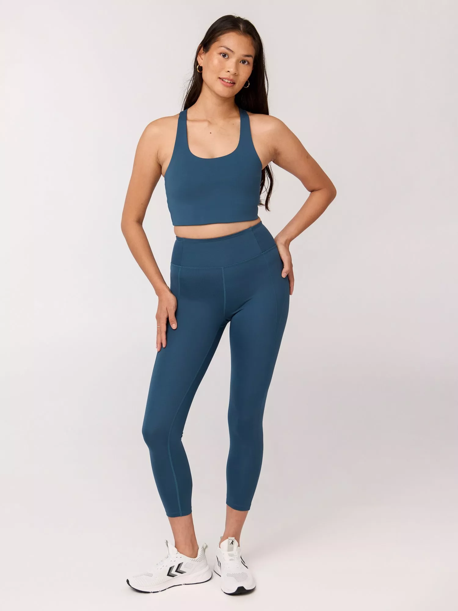 Girlfriend Collective Women's Compressive High-Rise 7/8 Leggings in