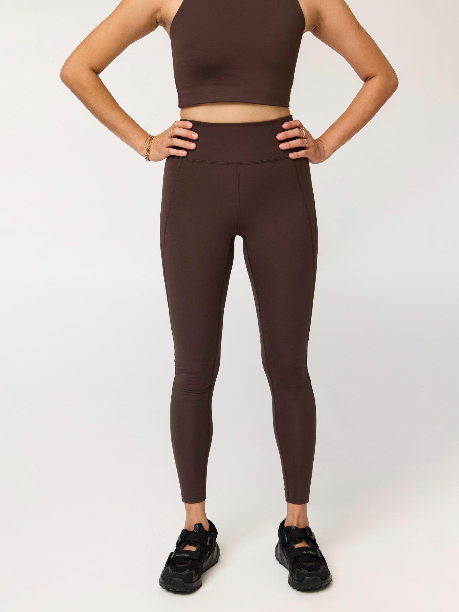 Product image 2 of 8, which shows Girlfriend Collective Ultra High Rise Leggings, Driftwood, XS