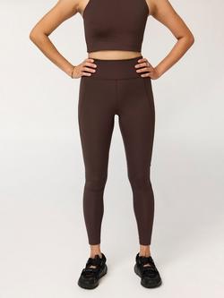Girlfriend Collective Ultra High Rise Leggings - view 2, Driftwood