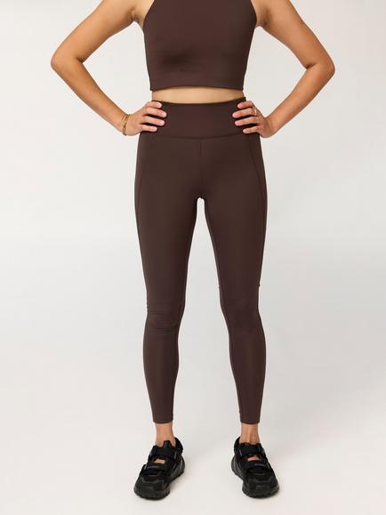 Girlfriend Collective Ultra High Rise Leggings - view 2, Driftwood