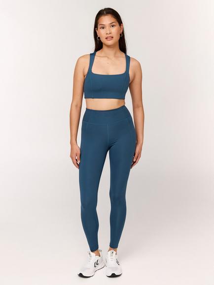 Girlfriend Collective Ultra High Rise Leggings, Blue