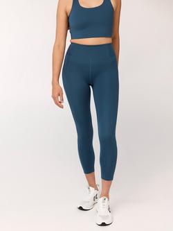Girlfriend Collective Ultra High Rise Leggings - view 2, Blue