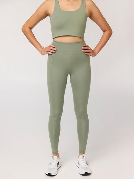 Girlfriend Collective Ultra High Rise Leggings - view 2, Leaf