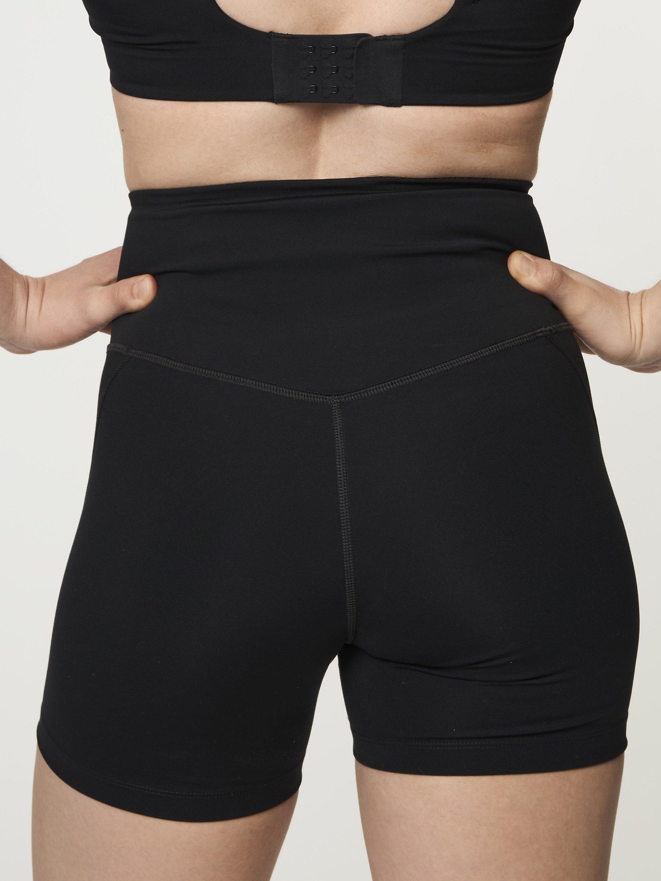Product image 5 of 9, which shows Girlfriend Collective Pocket Running Shorts, Black, XS