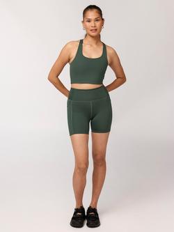 Girlfriend Collective Pocket Running Shorts, Jungle, Jungle