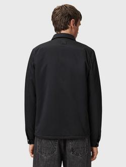 AllSaints Longhaul Shacket - view 2, Black