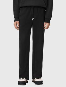 AllSaints Asher Cotton Joggers, Jet Black