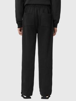 AllSaints Asher Cotton Joggers - view 2, Jet Black