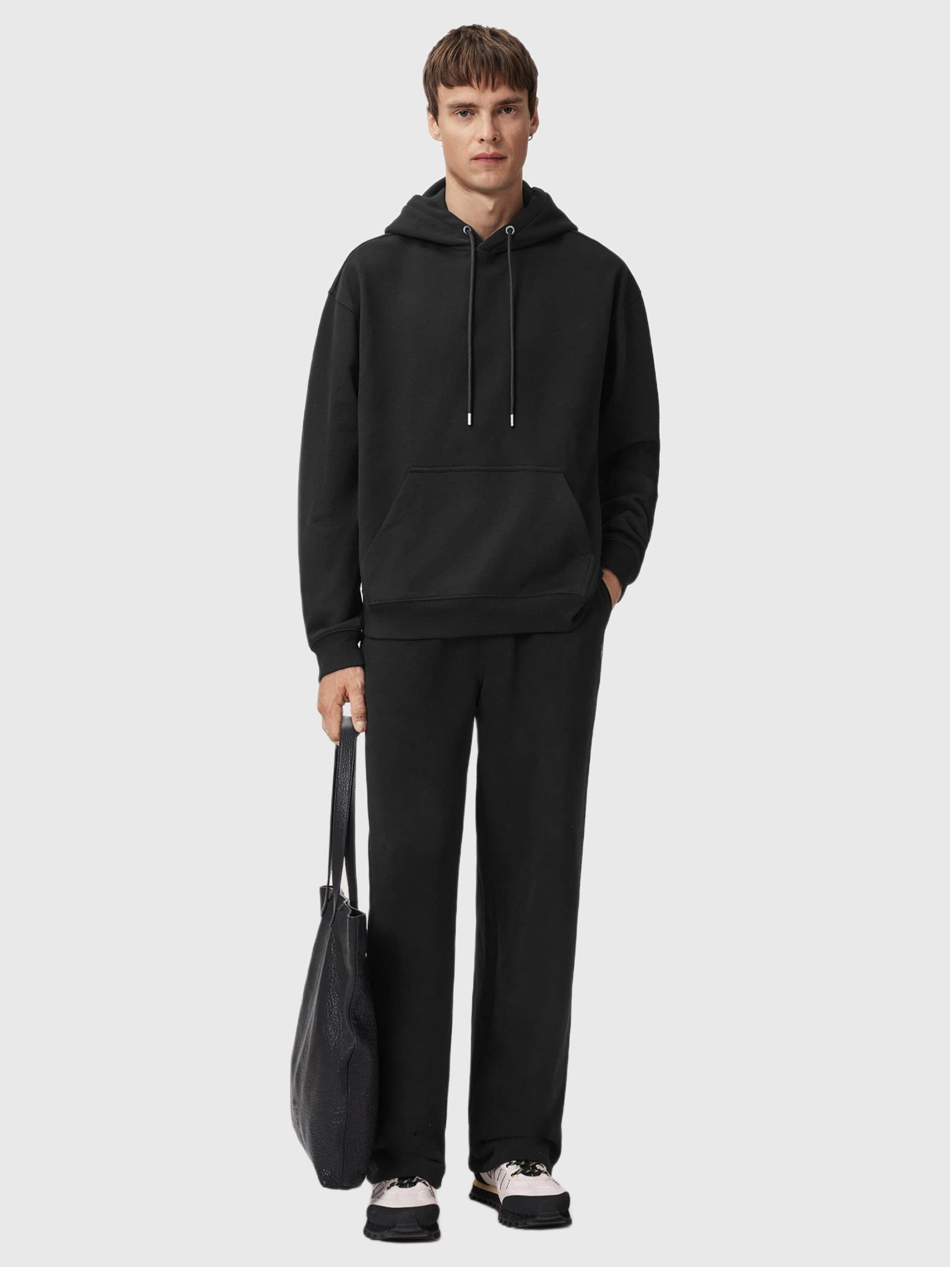 Product image 7 of 7, which shows AllSaints Asher Cotton Joggers, Jet Black, L