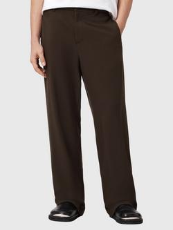AllSaints Halla Straight Leg Chinos, Natural Taupe, Natural Taupe