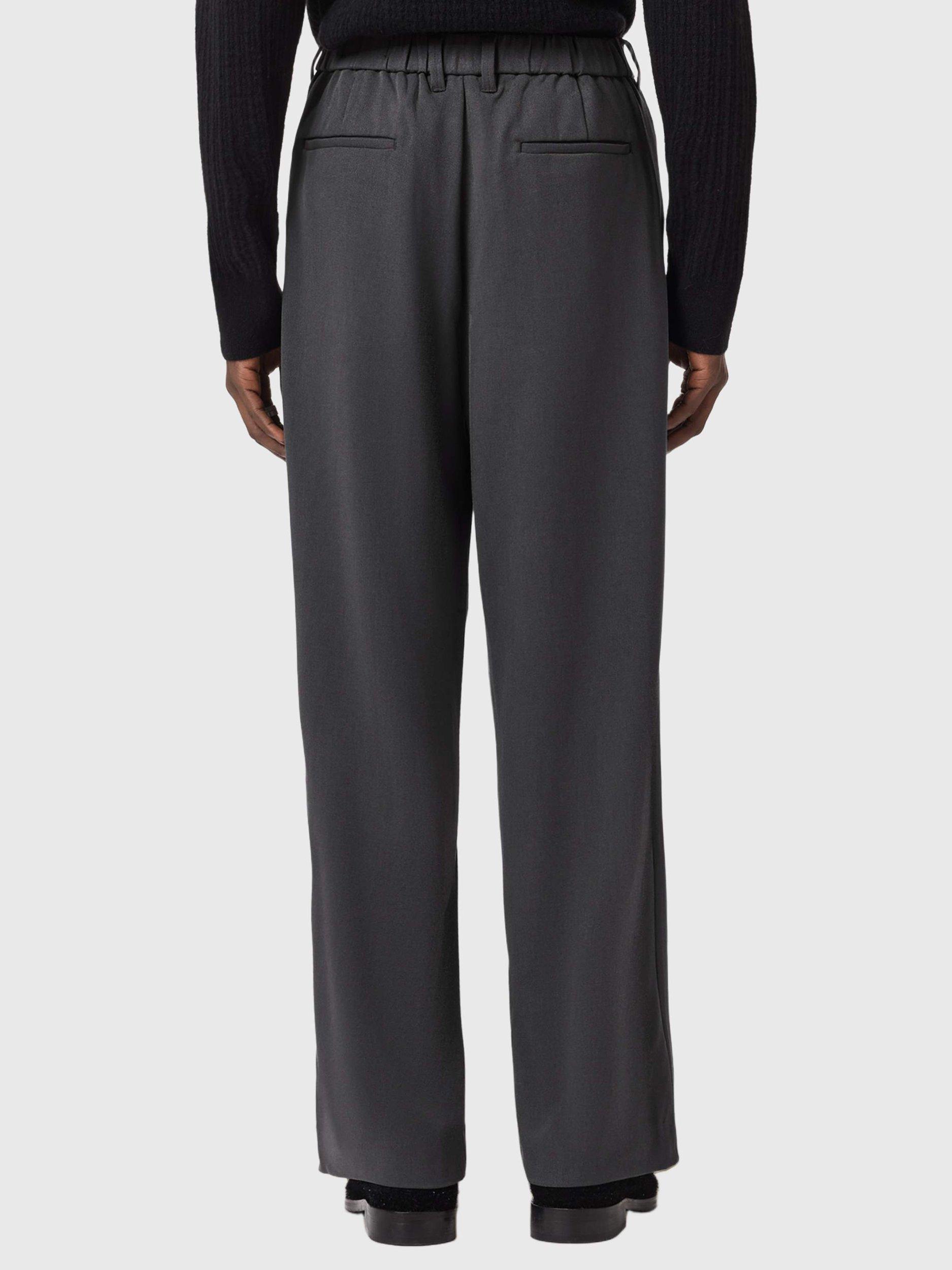 Product image 2 of 7, which shows Reiss Halla Chinos containing LENZING™ ECOVERO™ Viscose, Grey Charcoal, 28R