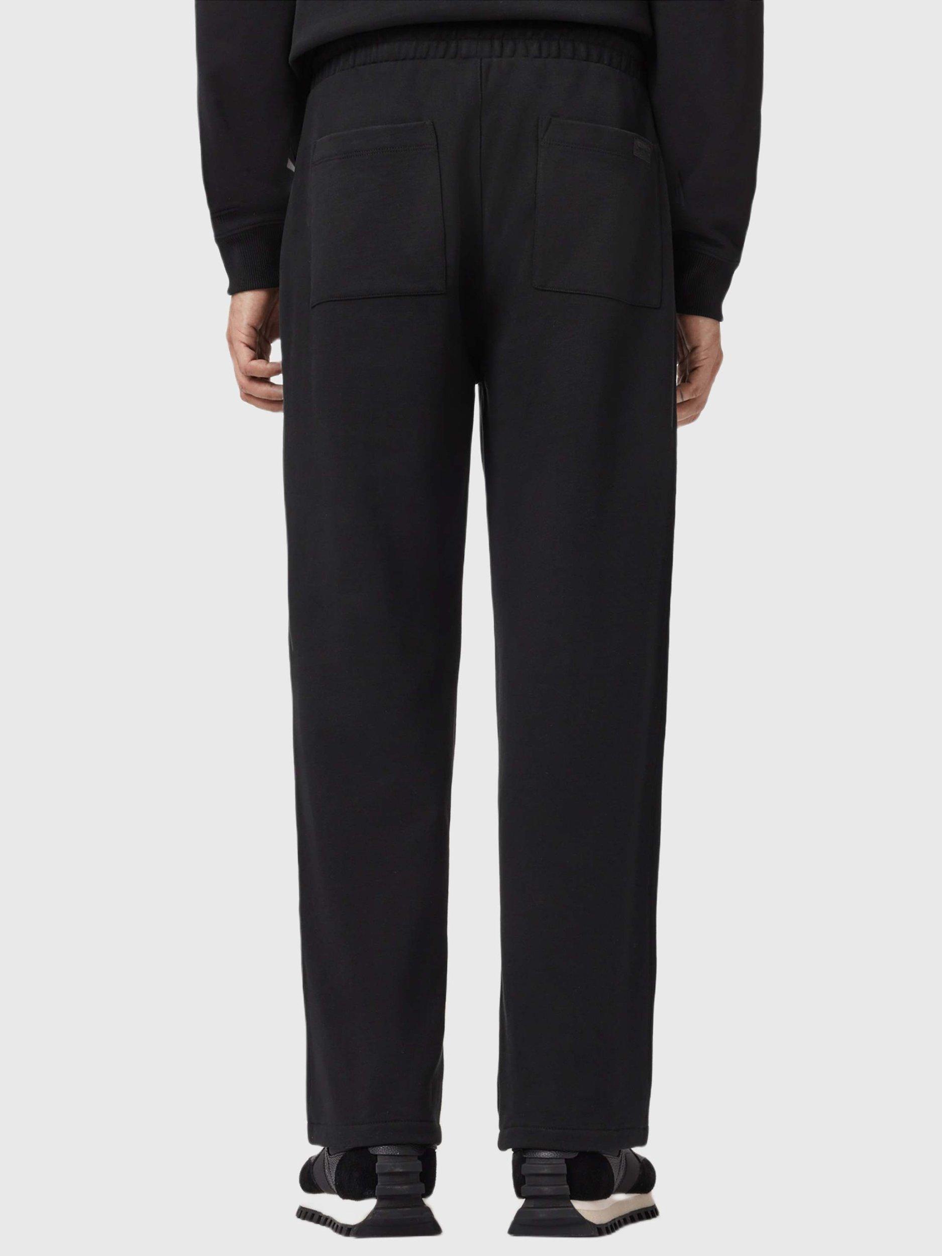 Product image 2 of 8, which shows AllSaints Milo Cotton Joggers, Jet Black, L