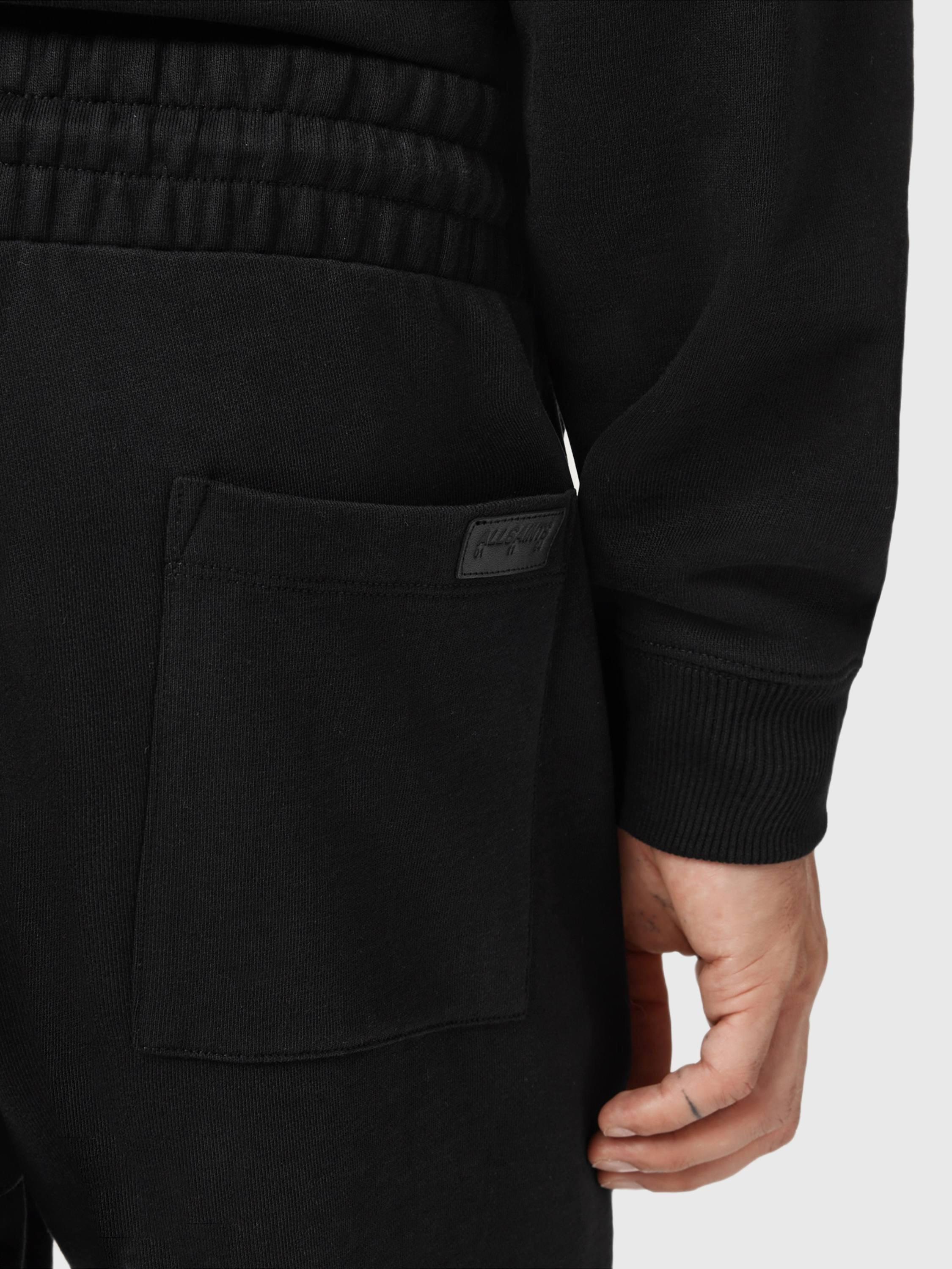 Product image 8 of 8, which shows AllSaints Milo Cotton Joggers, Jet Black, L
