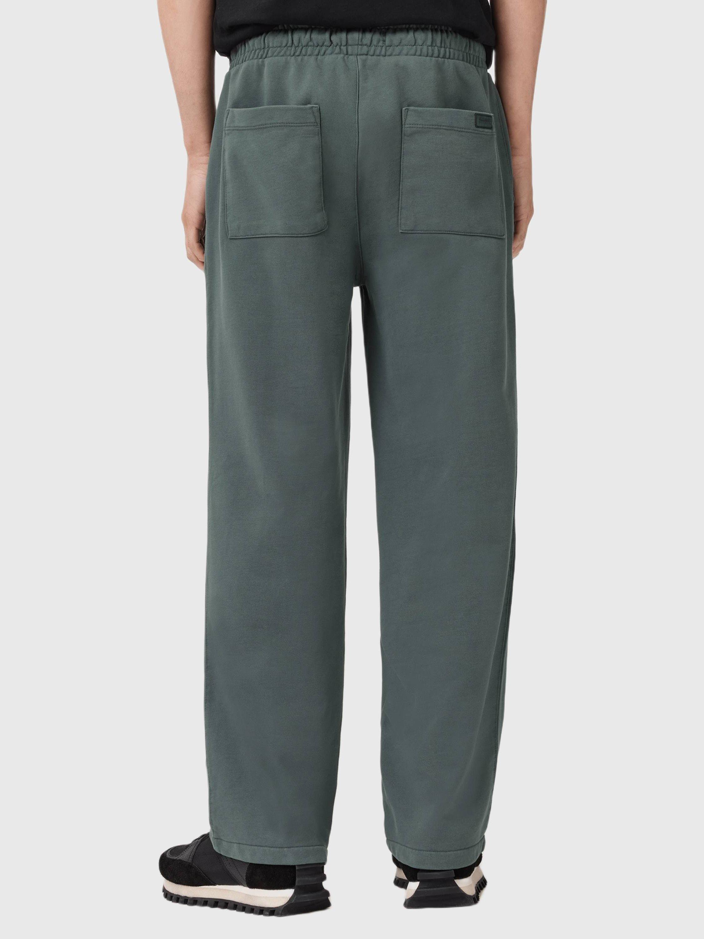 Product image 2 of 7, which shows AllSaints Milo Organic Cotton Joggers, Blue Mid, XS