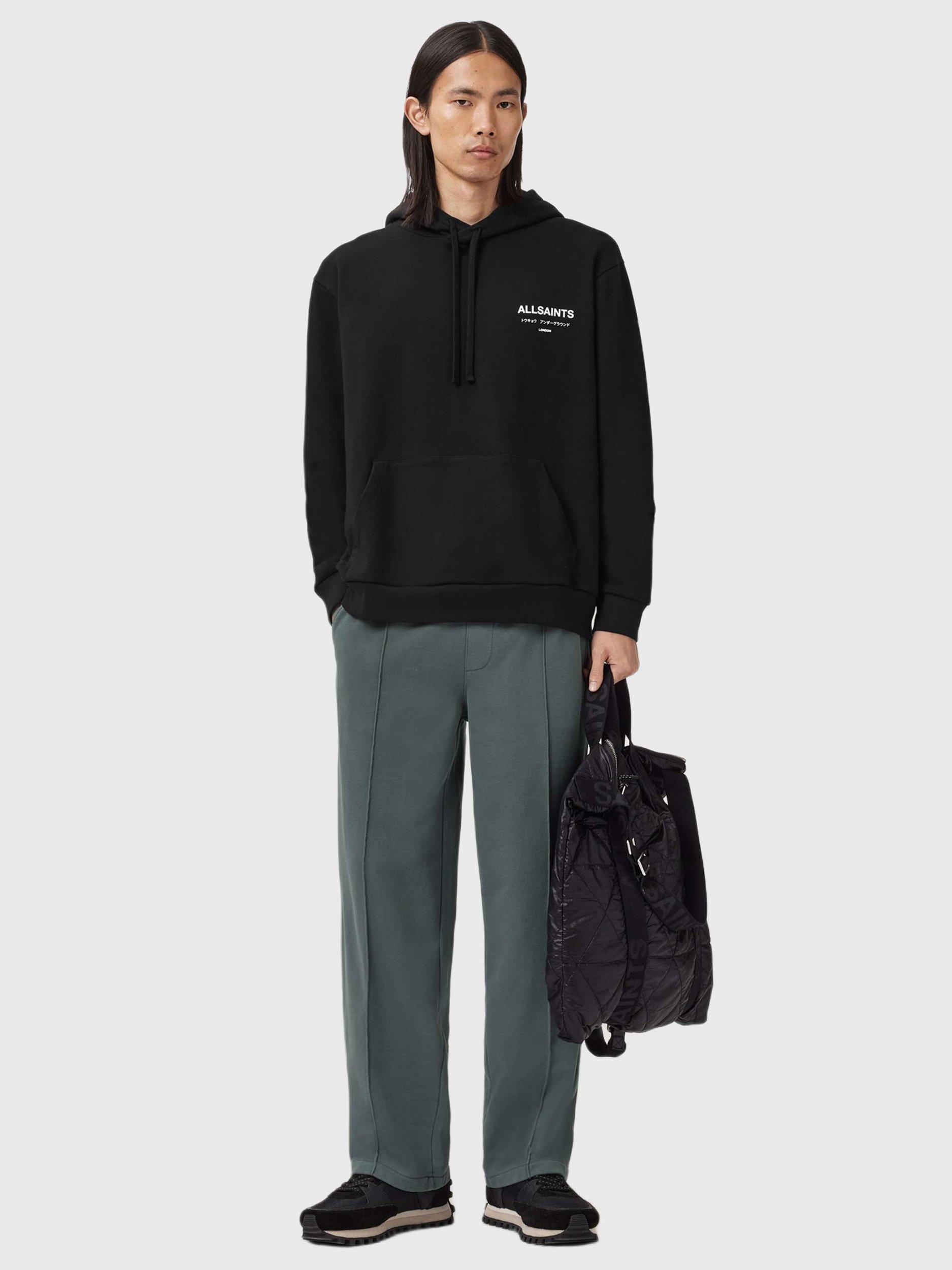 Product image 6 of 7, which shows AllSaints Milo Organic Cotton Joggers, Blue Mid, XS