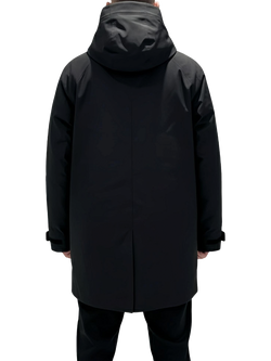 Bosideng Premium Hooded Goose Down Mac, Black - view 2, Black
