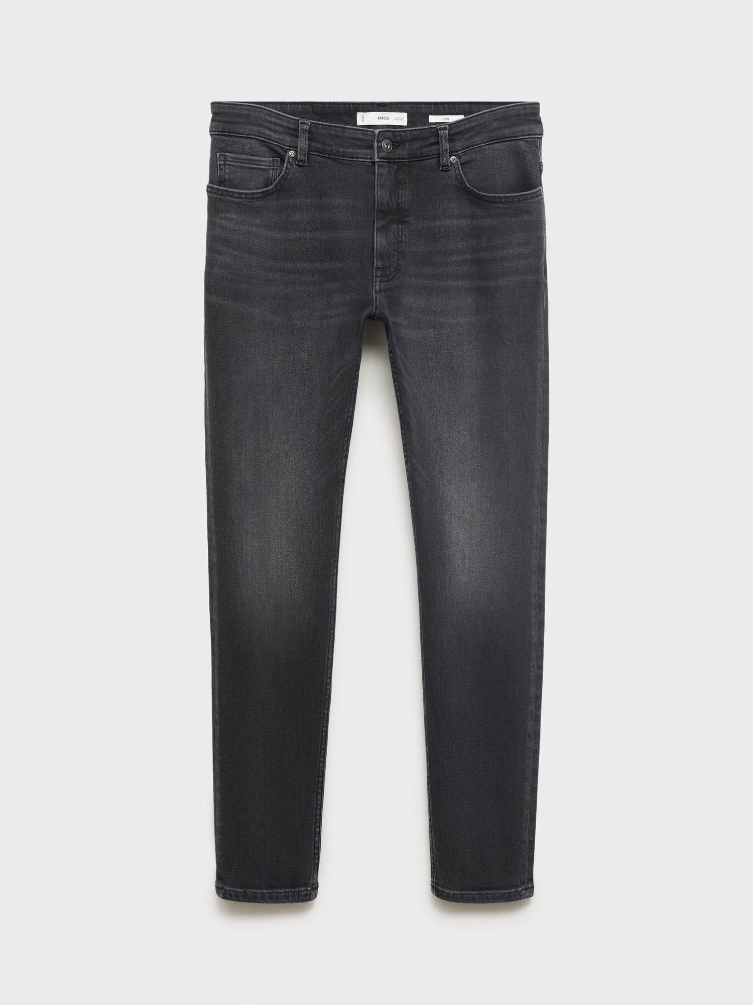 Product image 3 of 8, which shows Mango Jude Cotton Blend Skinny Jeans, Blue, 29