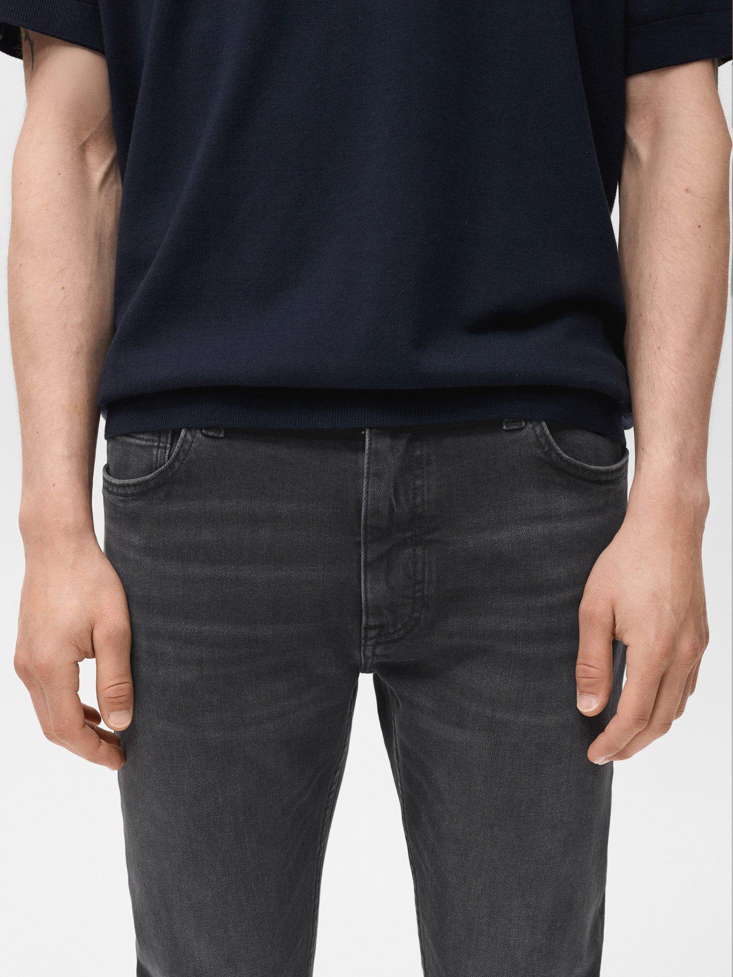 Product image 6 of 8, which shows Mango Jude Cotton Blend Skinny Jeans, Blue, 29