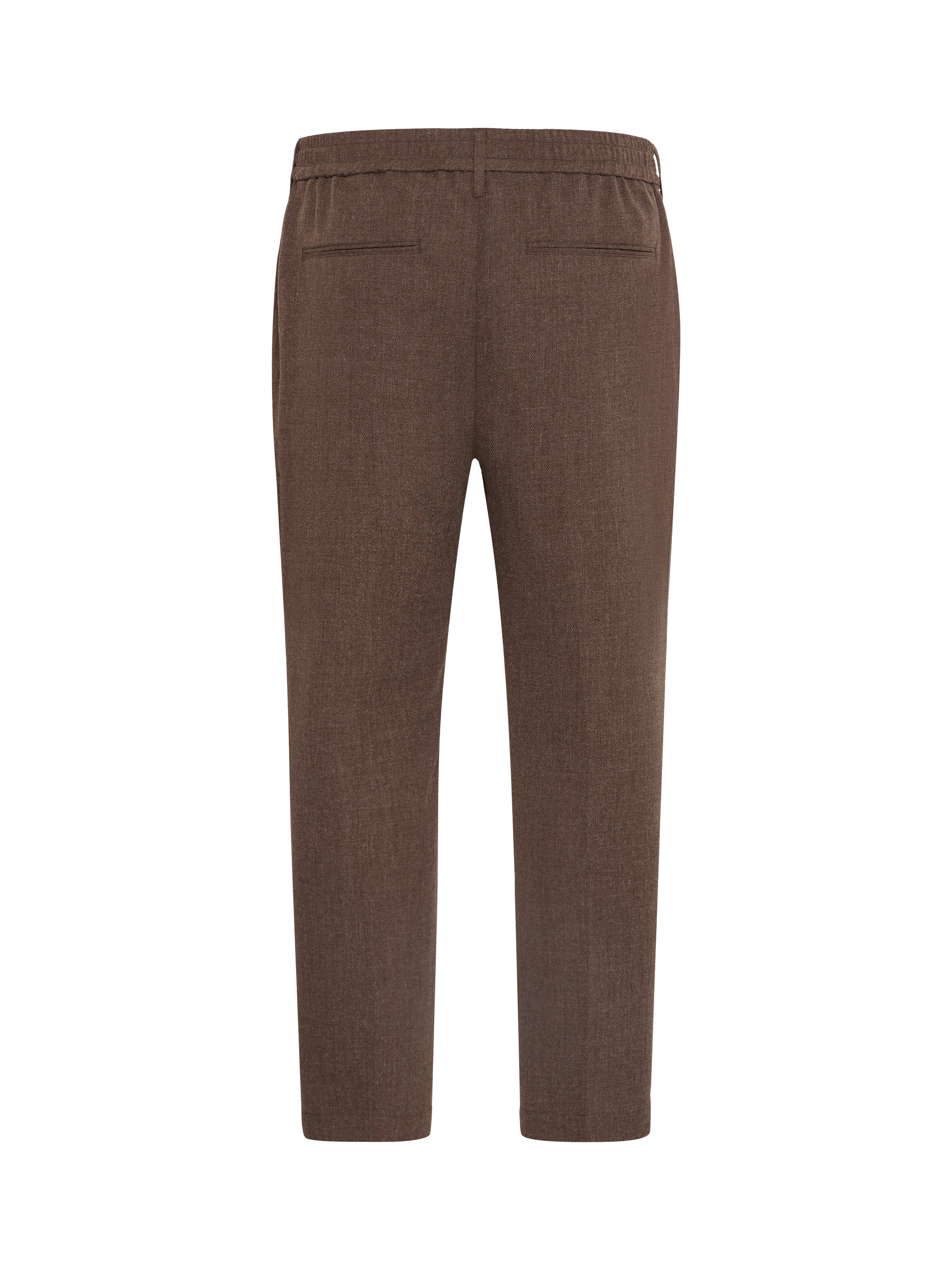 Product image 6 of 7, which shows Casual Friday Marc Relaxed Fit Pleated Trousers, Demitasse Melange, 28R