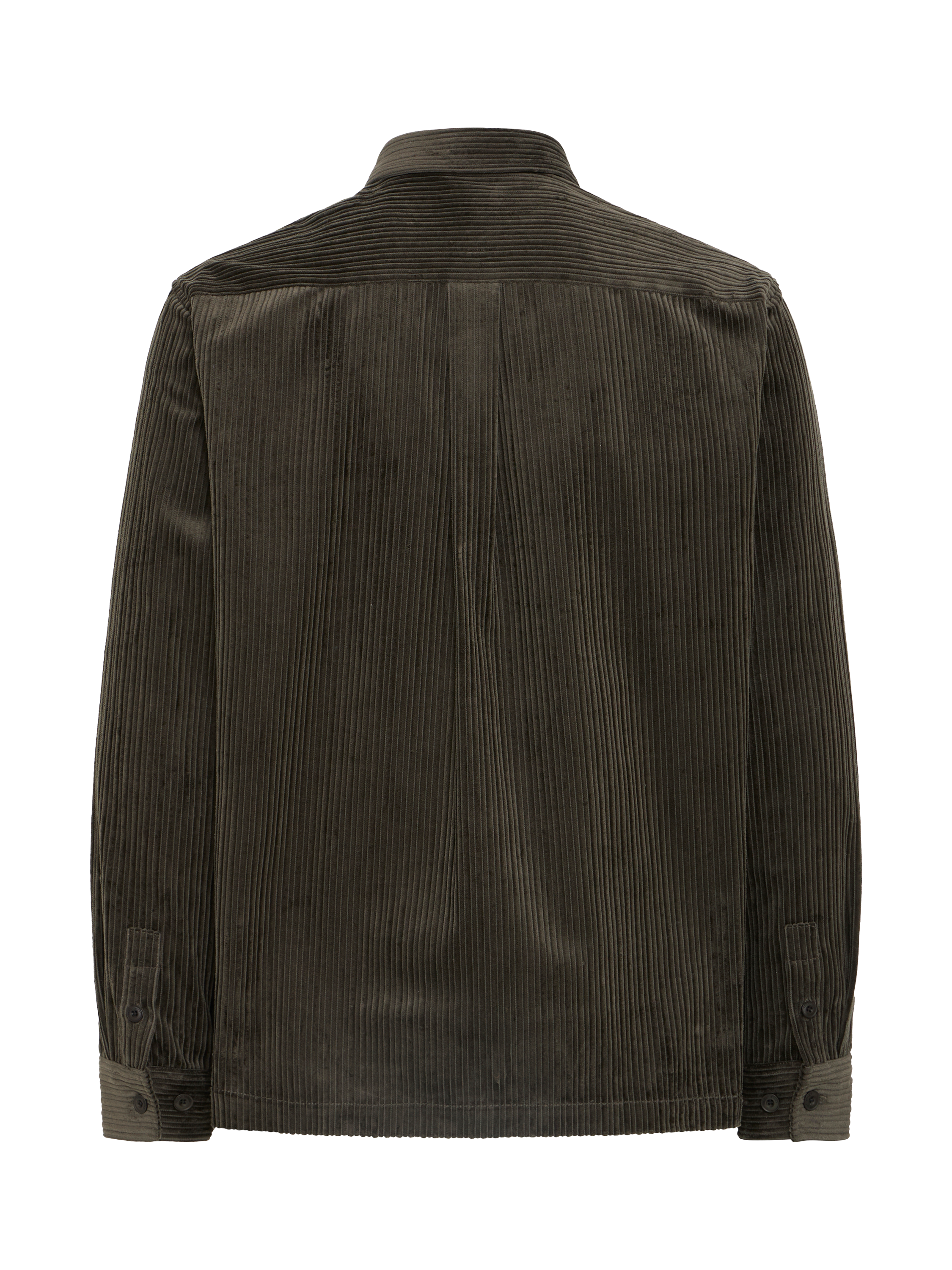 Product image 6 of 7, which shows Casual Friday Nor Corduroy Overshirt, Black Ink, XXL