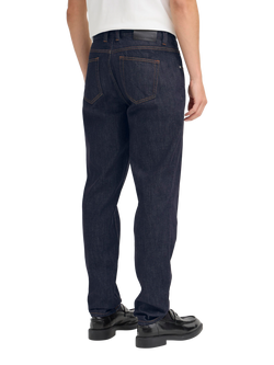 Casual Friday Karup Regular Fit Selvedge Denim Jeans, Unwashed Blue Denim - view 2, Unwashed Blue Denim