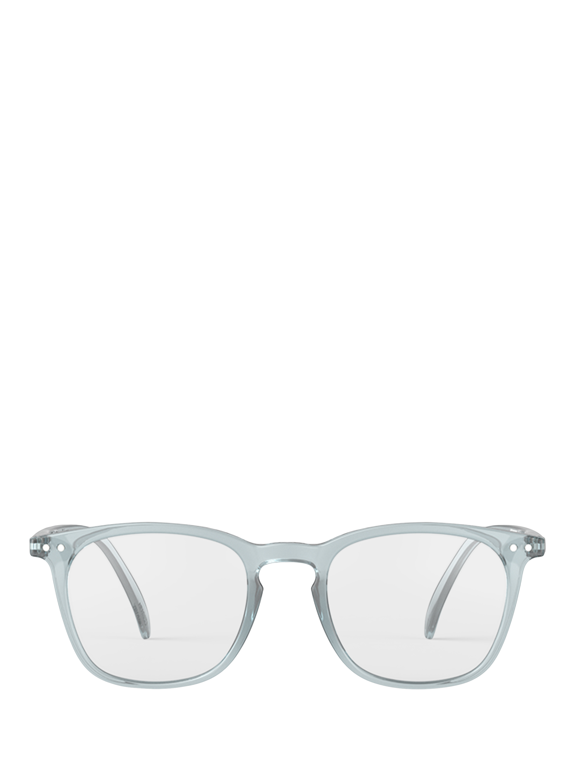 Product image 1 of 5, which shows IZIPIZI Crystal Reading Glasses, Frozen Blue, +1