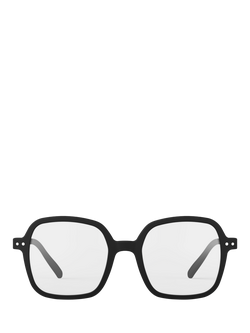 IZIPIZI Office Oversized Square Reading Glasses, Black, Black