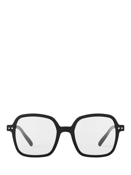 IZIPIZI Office Oversized Square Reading Glasses, Black, Black