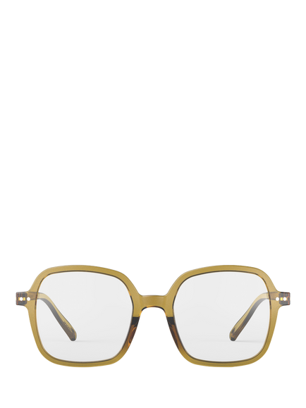 IZIPIZI Office Oversized Reading Glasses, Golden Green, Golden Green